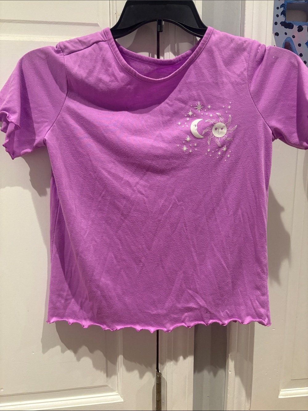 Cat & Jack Lavender Moon and Sun Short Sleeve Tee